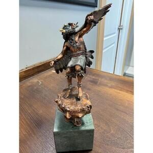 C. A. Pardell - Kwahu Kachina Dancer MIXED MEDIA - 637/2500, CIRC. 1992